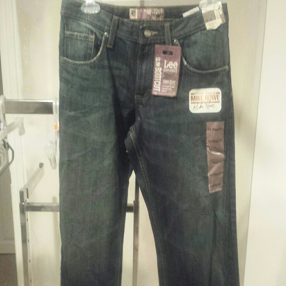 Lee dungarie slim boot cut Mike Rowe 16